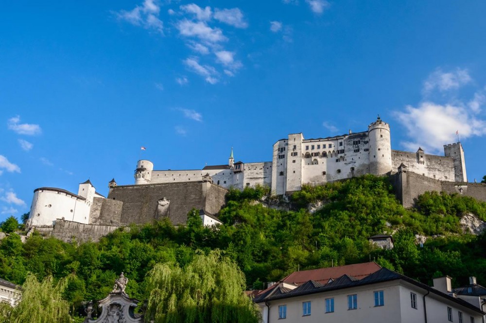 Festung Hohensalzburg in der Festspielstadt