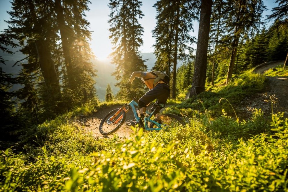 Biking in Saalbach