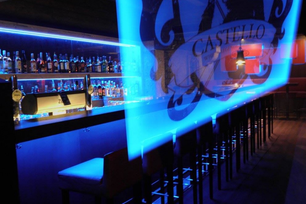 Bar im Nightclub Castello in Saalbach