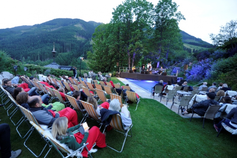 Alles bereit für den nächsten Rooftop Event