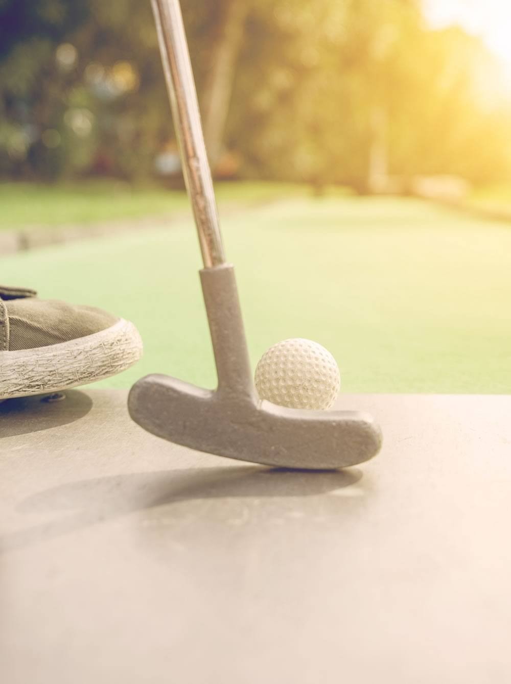 Minigolf spielen im Sommerurlaub in Saalbach width=