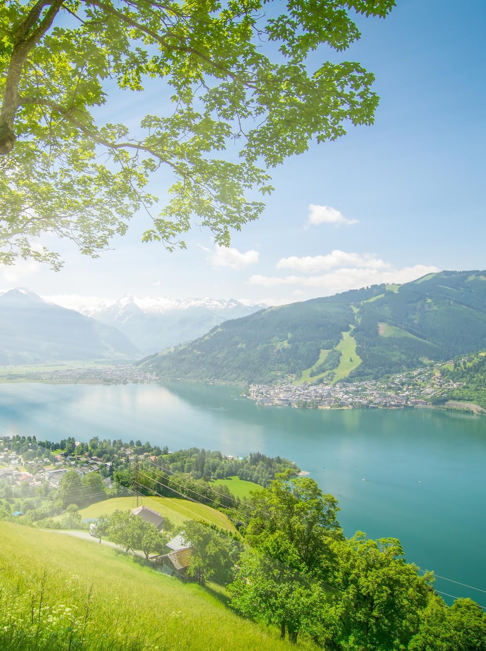 Blick auf Zell am See width=