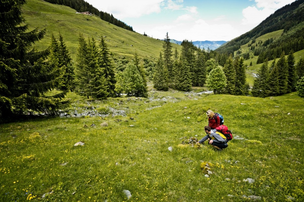 Geocaching in Saalbach - fun for friends and family