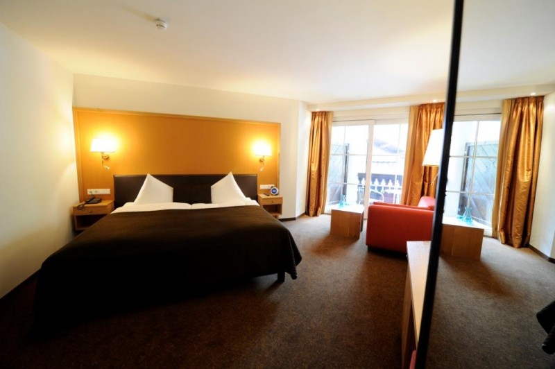 View into the Double Room Deluxe